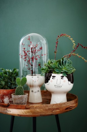 Flower me happy bloempot Esmeralda
